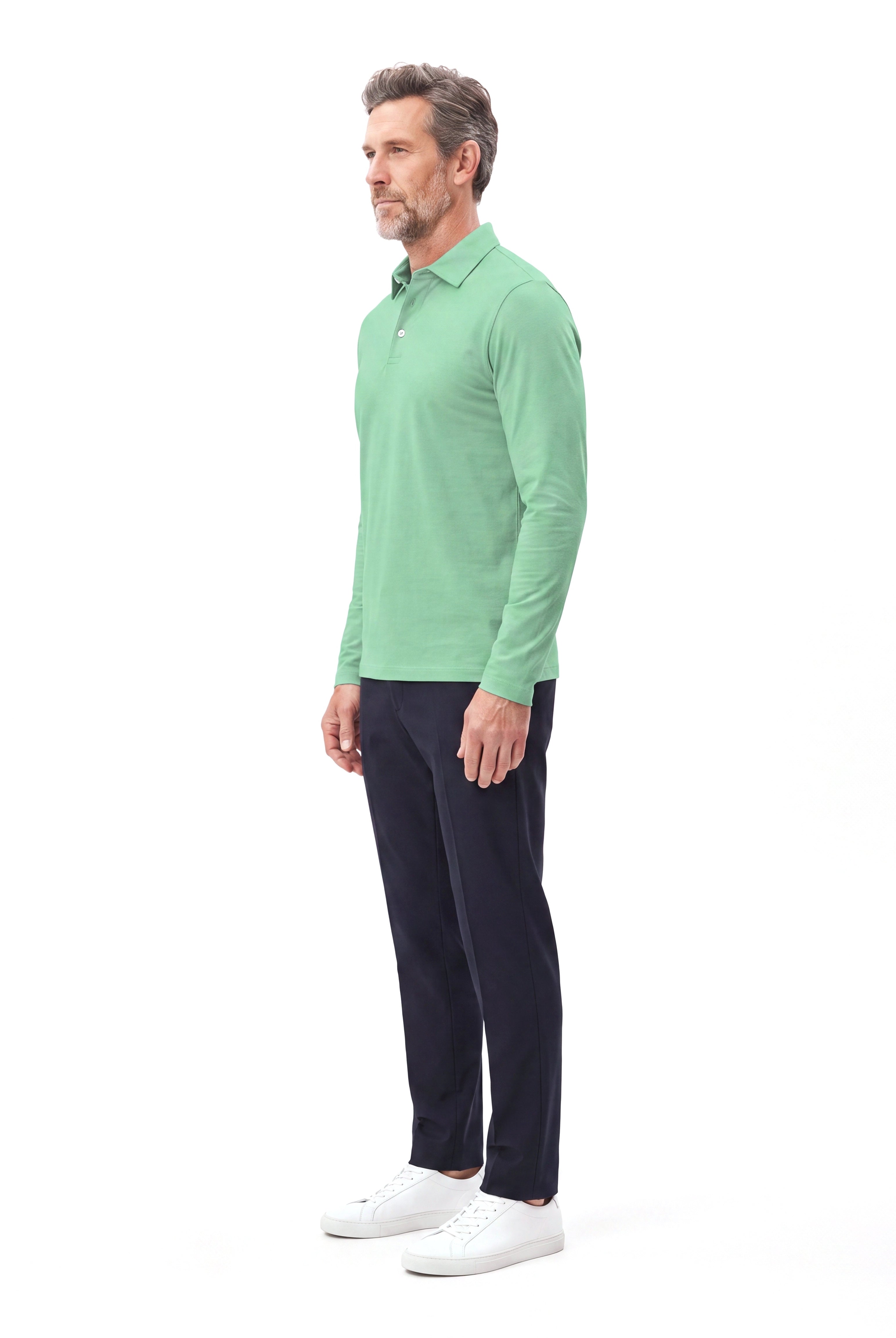 Piqué polo met slim fit Heren