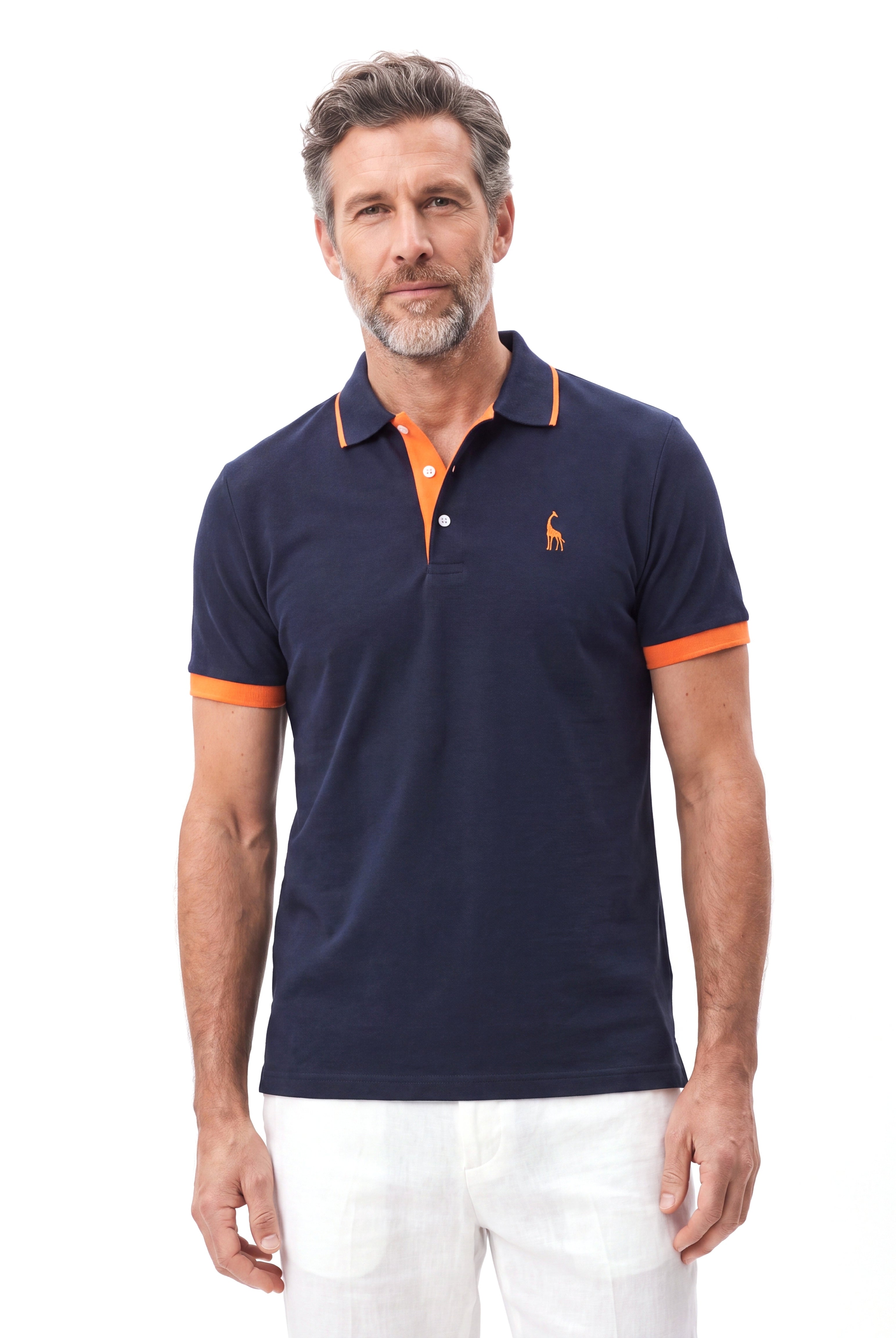 Piqué polo met korte mouw Heren