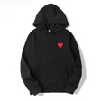 Katoenen Hoodie Heren Casual Hartprint
