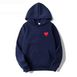 Katoenen Hoodie Heren Casual Hartprint