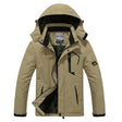 Winterjas Heren Waterdicht Fleece Capuchon