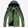 Waterdichte Winterjas Heren Capuchon Fleece Voering