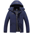 Winterjas Heren Waterdicht Fleece Capuchon