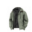 Katoenen Winterjas Heren Fleece Voering Capuchon