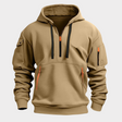 Cargo Hoodie Heren Ritszakken Halve Rits
