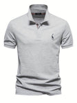 Poloshirt Heren Slim Fit Korte Mouw