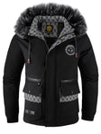 Parka Heren Winter Bontkraag Capuchon