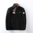 Fleece Vest Heren Warme Voering Staande Kraag
