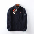 Fleece Vest Heren Warme Voering Staande Kraag