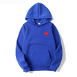 Katoenen Hoodie Heren Casual Hartprint