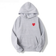 Katoenen Hoodie Heren Casual Hartprint