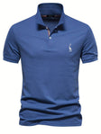 Poloshirt Heren Slim Fit Korte Mouw