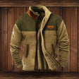 Sherpa Fleecevest Heren Western Opstaande Kraag