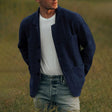Wollen Blazer Heren Casual Revers Zakken