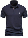 Poloshirt Heren Slim Fit Korte Mouw