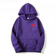 Katoenen Hoodie Heren Casual Hartprint