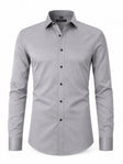 Stretch Overhemd Heren Slim Fit Ultiem Comfort