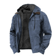 Katoenen Winterjas Heren Fleece Voering Capuchon