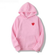 Katoenen Hoodie Heren Casual Hartprint