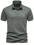 Poloshirt Heren Slim Fit Korte Mouw