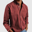 Denim Overhemd Heren Casual Borstzak