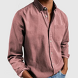 Denim Overhemd Heren Casual Borstzak