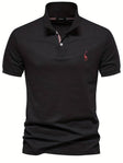Poloshirt Heren Slim Fit Korte Mouw
