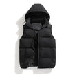 Gewatteerde Bodywarmer Heren Capuchon Ritszakken