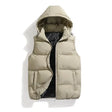 Gewatteerde Bodywarmer Heren Capuchon Ritszakken