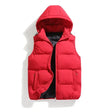 Gewatteerde Bodywarmer Heren Capuchon Ritszakken