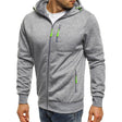 Sportieve Hoodie Heren Rits Capuchon