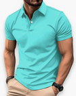 Poloshirt Heren Slim Fit Korte Mouw