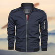 Bomberjack Heren Slim Fit Staande Kraag