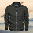 Bomberjack Heren Slim Fit Staande Kraag