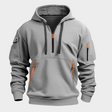 Cargo Hoodie Heren Ritszakken Halve Rits