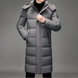 Craig - Elegante Lange Gewatteerde Winterjas