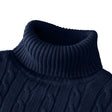 Kabelgebreide Coltrui Heren Klassiek Slim Fit