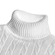 Gebreide Coltrui Heren Kabelpatroon Slim Fit