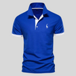 Poloshirt Heren Slim Fit Contrastdetails