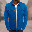 Denim Jack Heren Klassieke Kraag Slim Fit