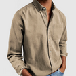 Denim Overhemd Heren Casual Borstzak