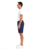 Sneldrogende cargo short met zakdetails Heren