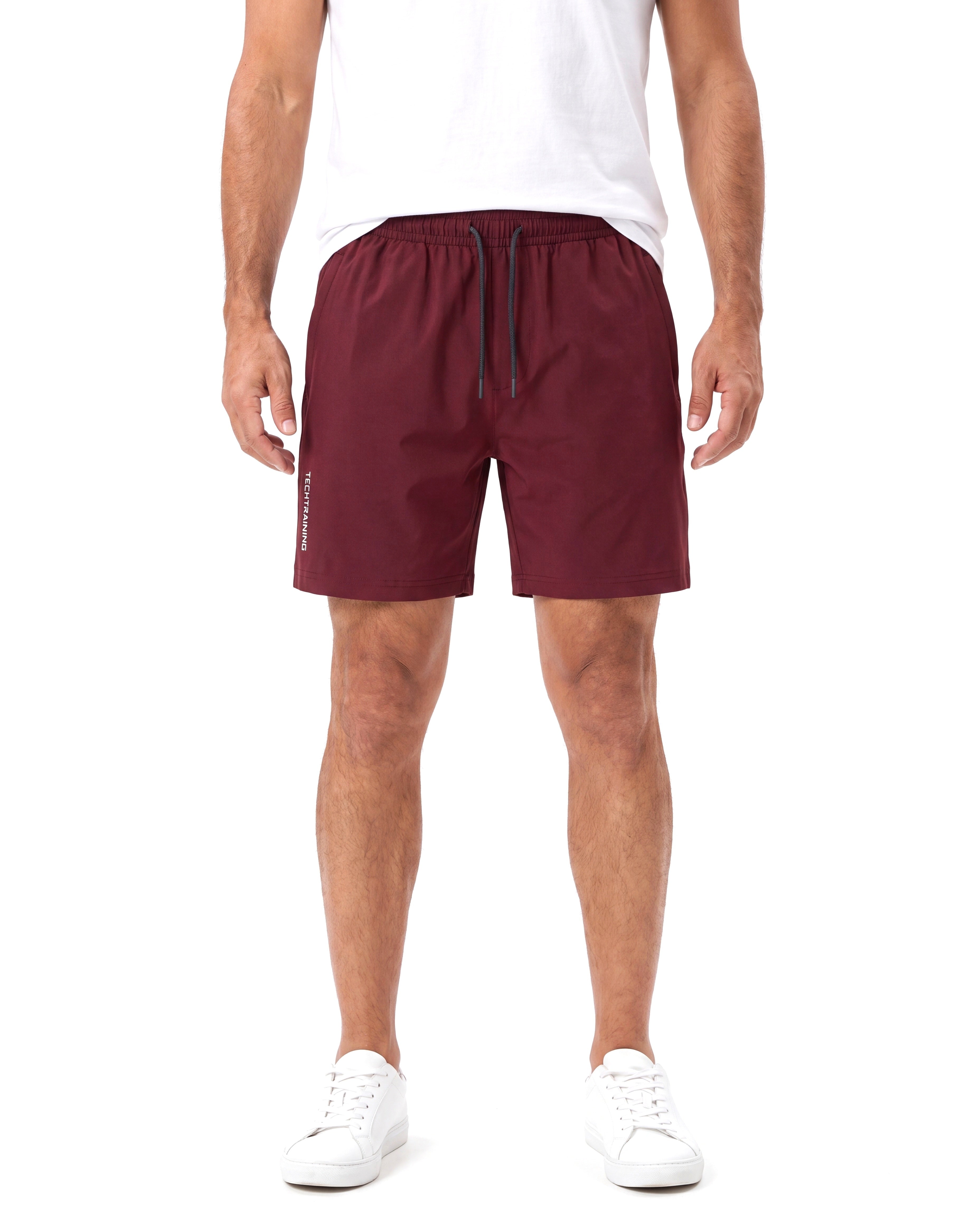Sneldrogende short met elastische taille Heren
