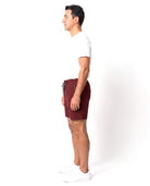 Sneldrogende short met elastische taille Heren