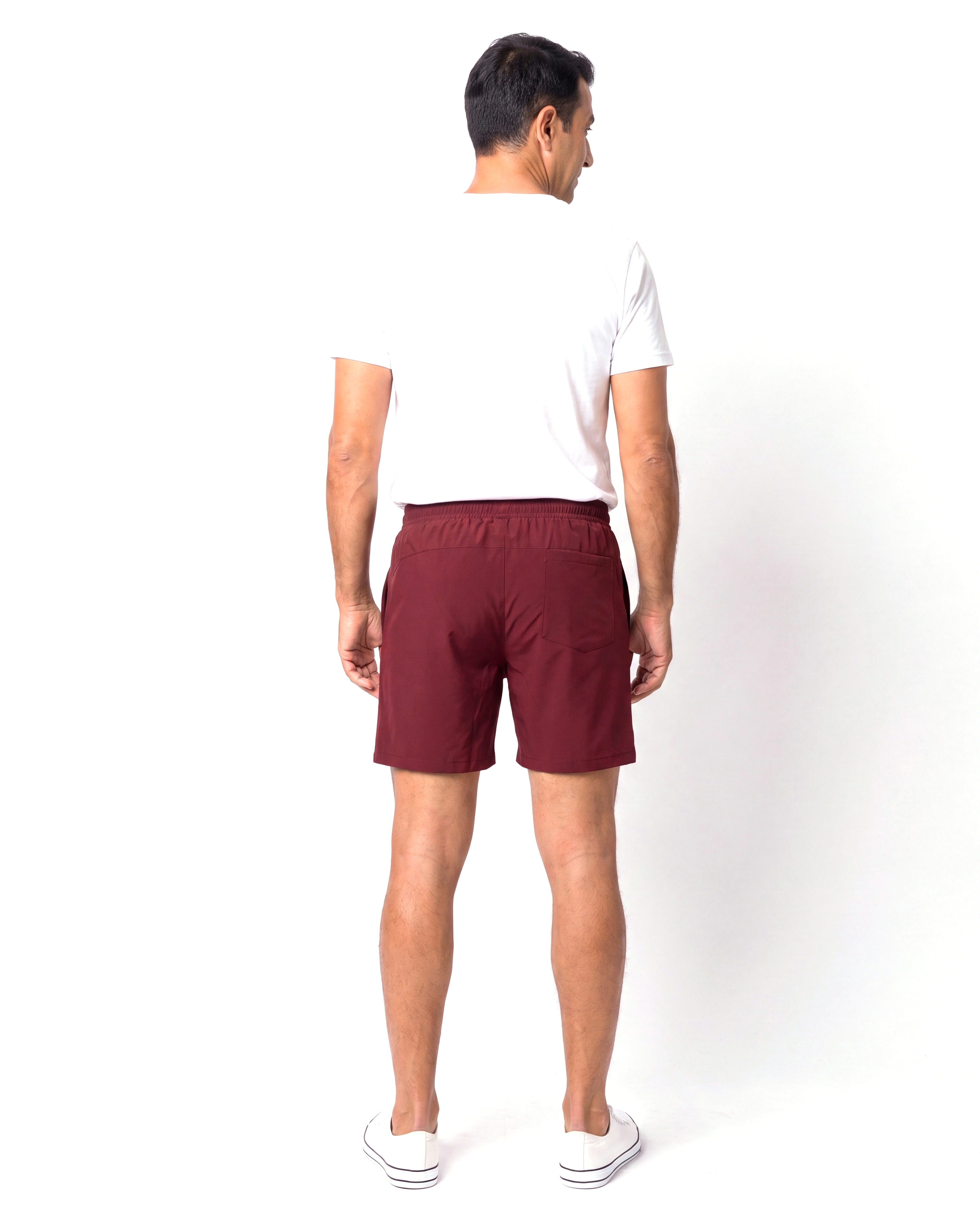 Sneldrogende short met elastische taille Heren