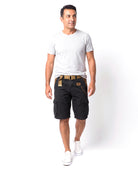 Katoenen cargo short met meerdere zakken Heren