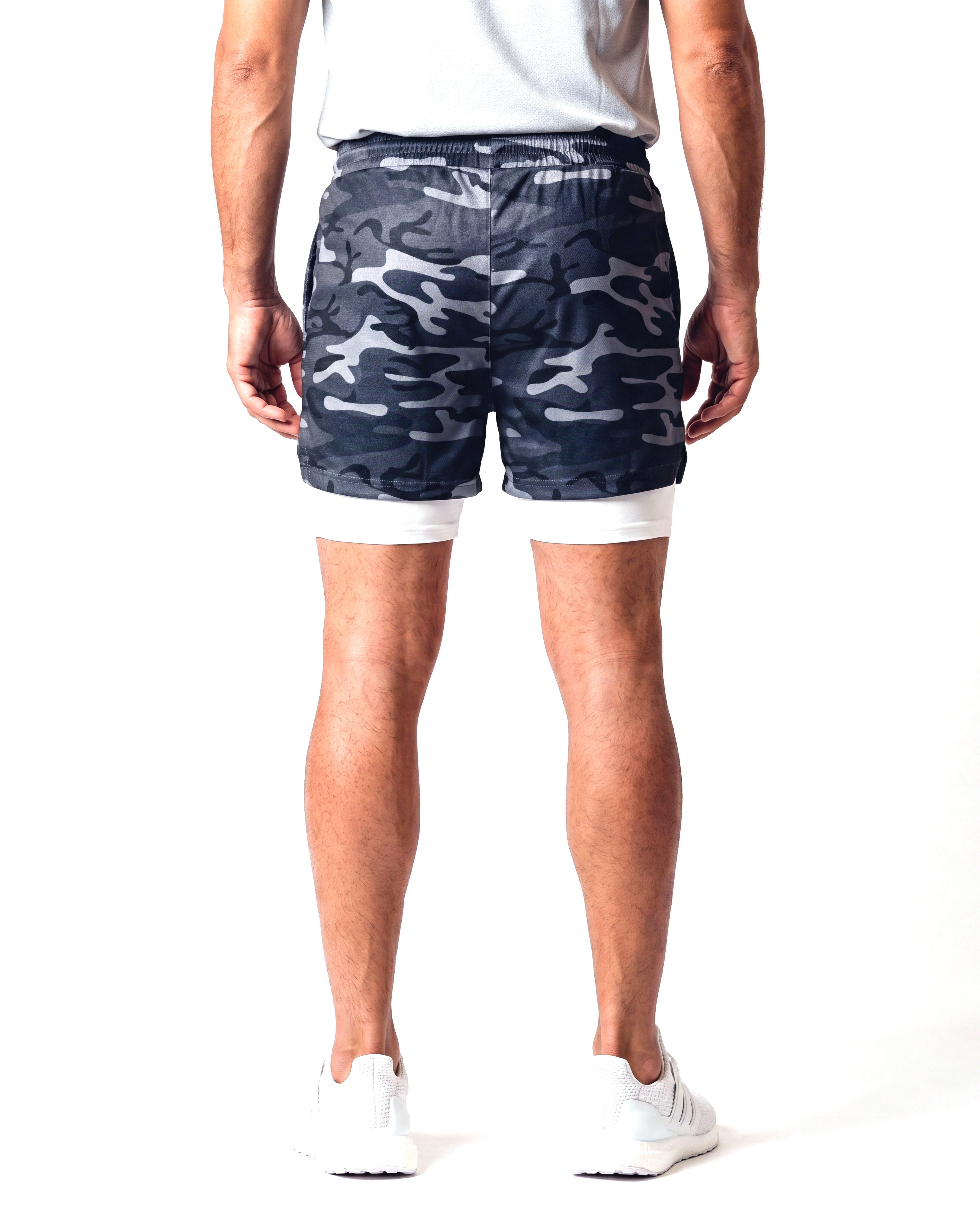 Sportieve short met 2-in-1 constructie Heren