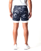 Sportieve short met 2-in-1 constructie Heren