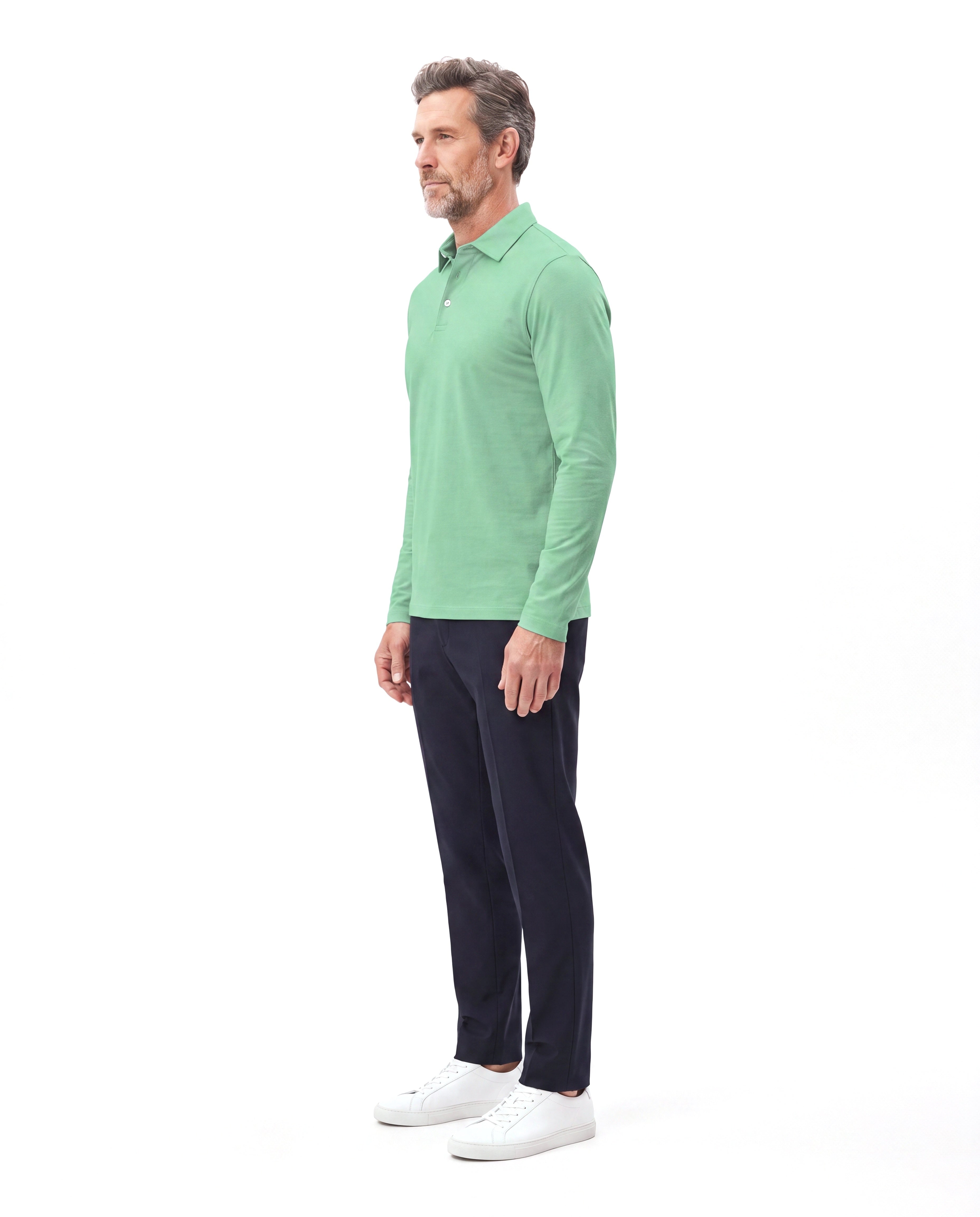 Piqué polo met slim fit Heren