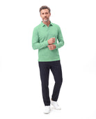 Piqué polo met slim fit Heren